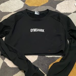 Gymshark cropped training hoodie